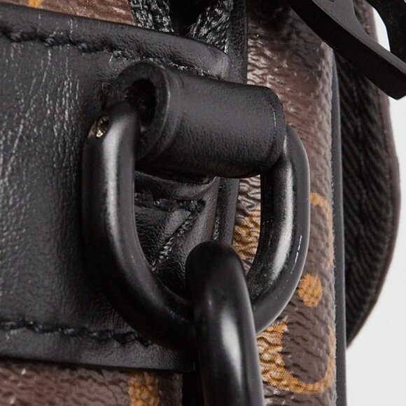 Louis Vuitton Monogram Macassar Canvas S Lock Messenger Bag - Picture 7 of 12